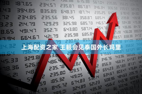 上海配资之家 王毅会见泰国外长玛里